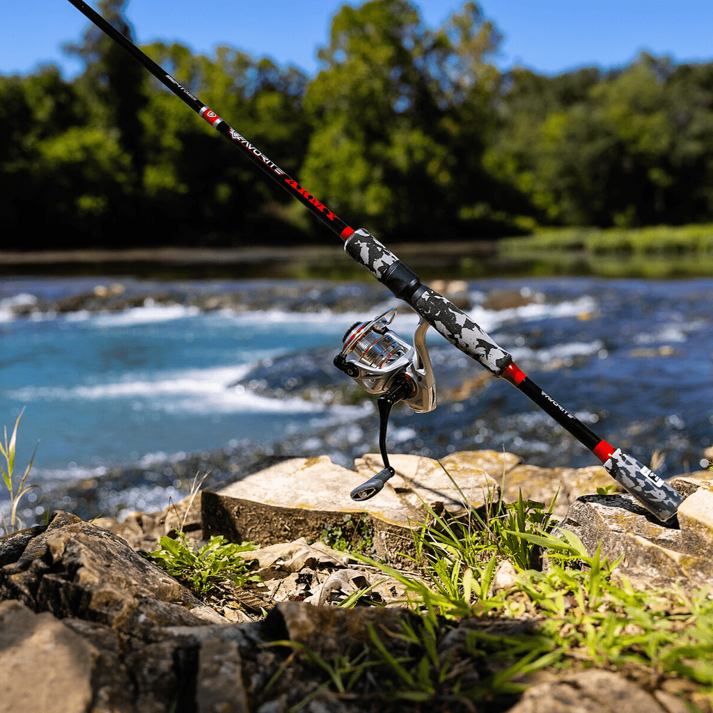 Favorite Army Spinning Combo 2pc Favorite Fishing