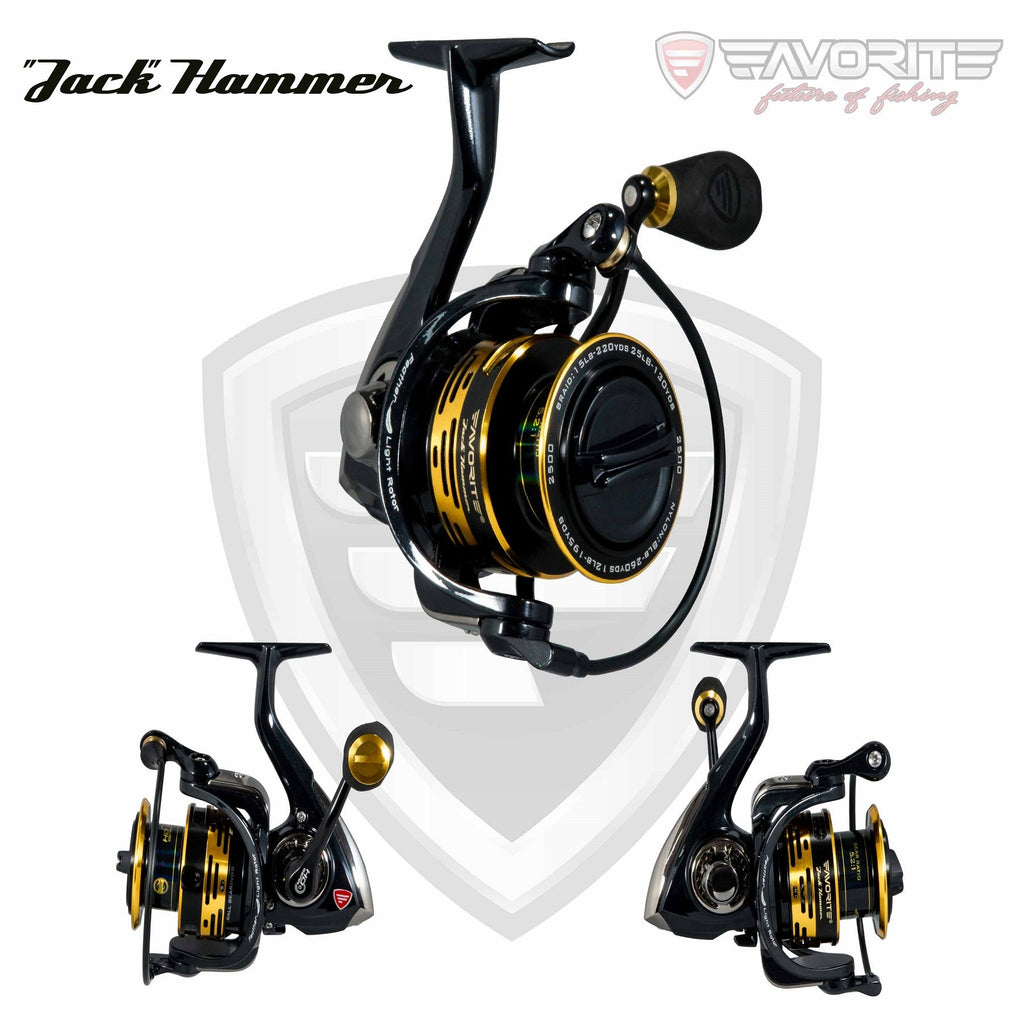 Jack Hammer Spinning Reel Favorite Fishing