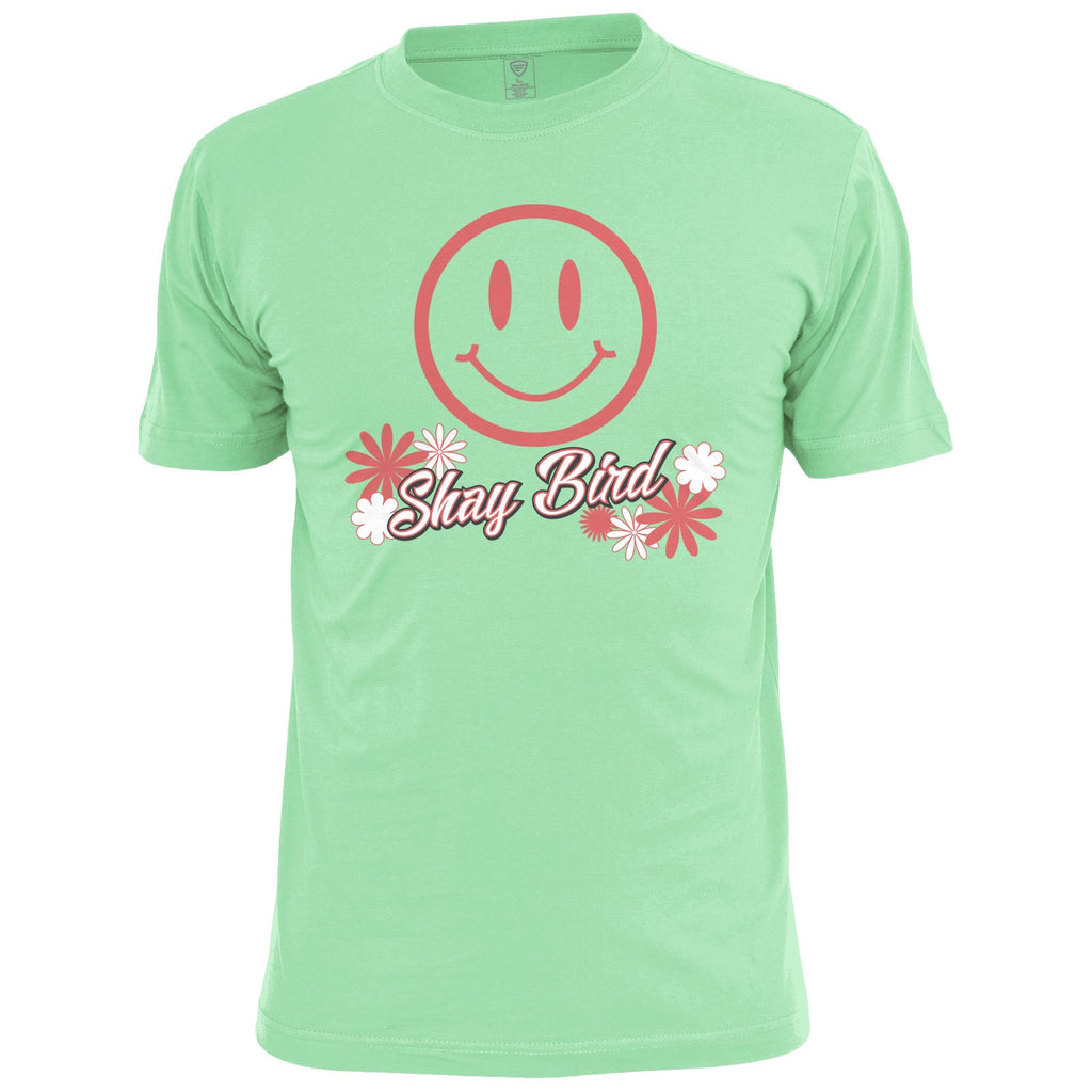 Shay Bird Smiley T-Shirt Favorite Fishing